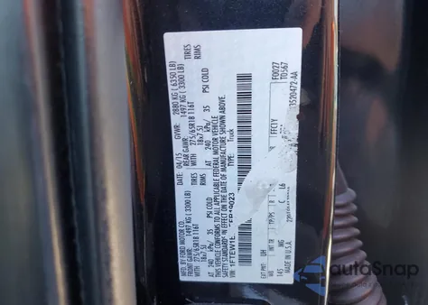 2015 Ford F150 Supercrew from USA, damaged, VIN 1FTEW1E84FFB19023